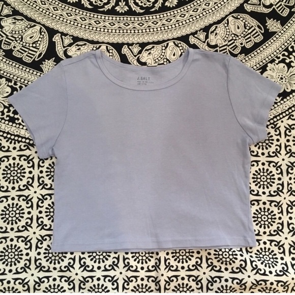 brandy melville blue tee - Picture 1 of 3